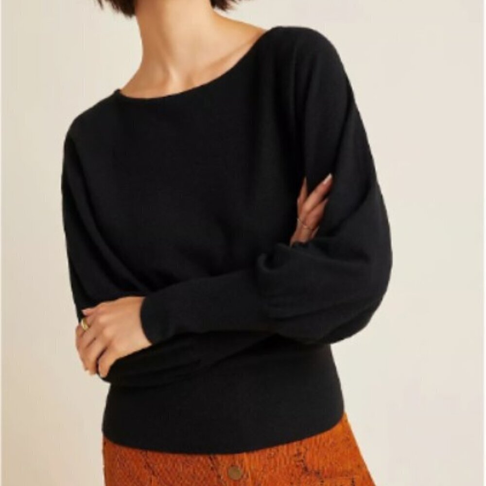 Anthropologie Denise Dolman-Sleeved Sweater Blacket